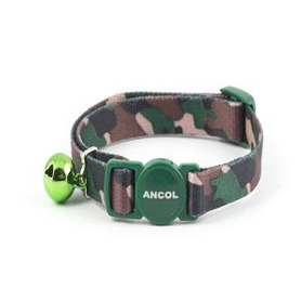 Ancol Cat Collar Camouflage Green