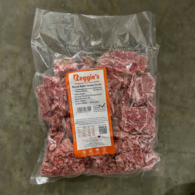 Reggie's Raw Minced Rabbit Carcass Chunks 1kg
