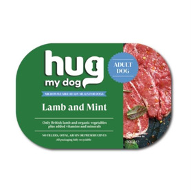 Hug SENIOR (WITH SLEEVE) Lamb & Mint For Senior Dogs 300g