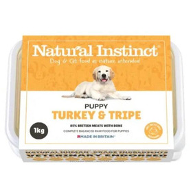 Natural Instinct Puppy Turkey and Tripe 1kg