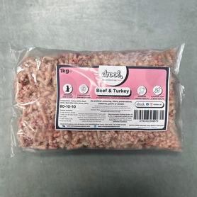 Drool Raw - Beef & Turkey Mince 1kg
