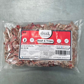 Drool Raw - Beef & Tripe Mince 1kg