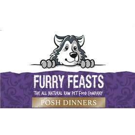 Furry Feasts Posh Dinner- Duck and Green Beef Tripe 1kg