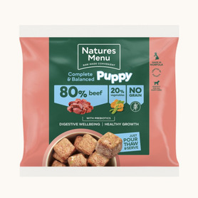 Natures Menu Complete Nuggets - 80% Beef for Puppies