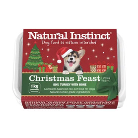 Natural Instinct Dog Christmas Dinner 1kg