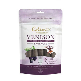 Eden Treats - Venison, Ainseed, Blackberry Sausages 5pcs