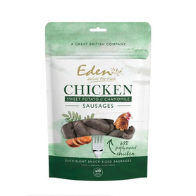 *20% OFF* Eden Treats - Chicken, Sweet Potato & Chamomile Sausages 10pcs