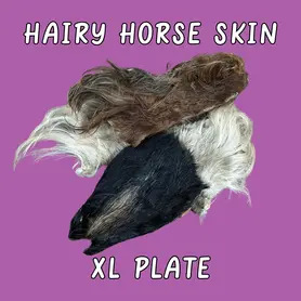 Hairy Horse Skin - XL Plate 