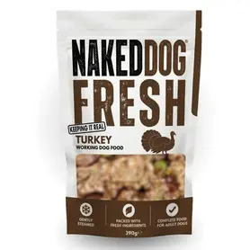 Naked Dog Fresh Turkey 390g