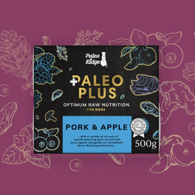 Paleo Plus Pork and Apple 500g