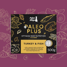 Paleo Plus Turkey and Fish 500g