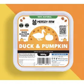 Mersey Raw - Duck & Pumpkin 500g