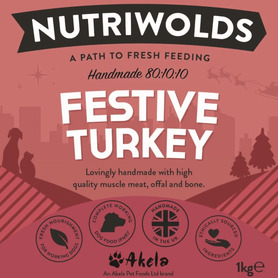 Nutriwolds Festive Turkey - 1kg