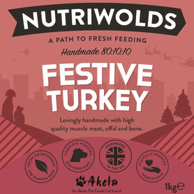  Nutriwolds Festive Turkey - 1kg 