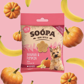 Soopa MINI Banana & Pumpkin Healthy Bites 50g