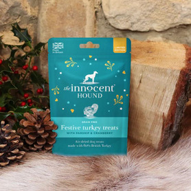 The Innocent Hound Festive Turkey Treats - 70g