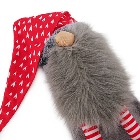 Rosewood Crinkle Santa Sock