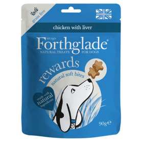Forthglade Functional Soft Bites - Training Treats Chicken with Liver 90g