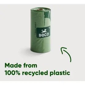 Beco Poop Bags Unscented 15 Bags - Single Roll