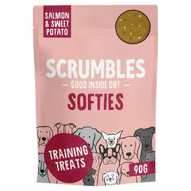 Scrumbles Dog Treats Softies Salmon Training Treats 90g