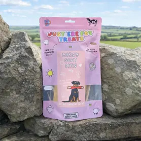 Just 'Ere Fot Treats - Chewy Goat Skin 100g