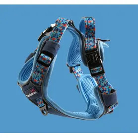 *10% OFF* Doodlebone Trendy Tails With Me Harness Navy Reef 4-7