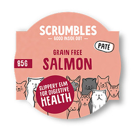 Scrumbles Wet Cat Food - Salmon 85g