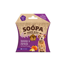 Soopa Senior Banana, Pumpkin & Flaxseed Healthy Bites 50g