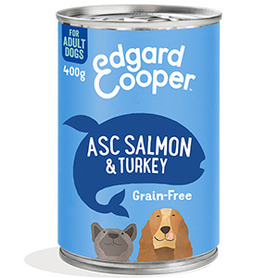 Edgard Cooper Salmon & Turkey 400g - Short dated