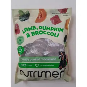 Nutriment Lamb, Pumpkin & Broccoli Gently Cooked Medallions 800g