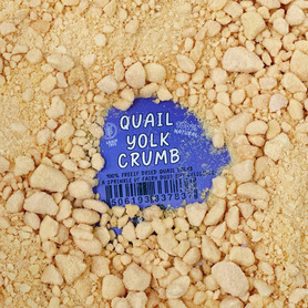 Just 'Ere Fot Treats - Quail Yolk Crumb - 20g