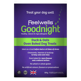 Feelwells Benefits Goodnight Duck & Oats Treats 130g