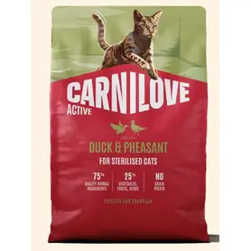 Carnilove Active Duck & Pheasant For Sterilised Cat 2kg