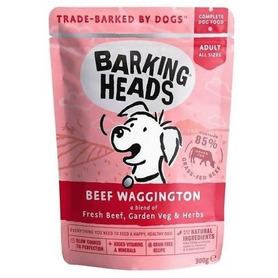 Barking Heads - Wet Dog Food - Beef Waggington 300g 