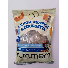 Nutriment Salmon, Pumpkin & Courette Gently Cooked Medallions 800g