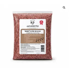 Barkin Bistro Raw Turkey 80:10:10 1KG