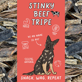 Stinky Beef Tripe 500g