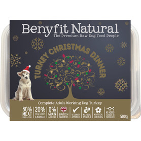 Benyfit Natural Turkey Christmas Dinner Complete 500g