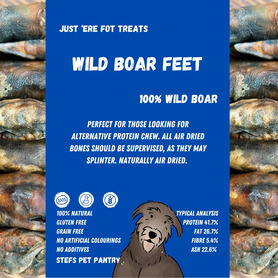 Just 'Ere Fot Treats - Wild Boar Feet Pk3