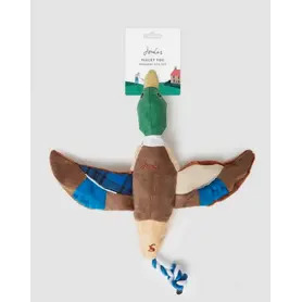 Joules Plush Printed Blue Duck Toy 
