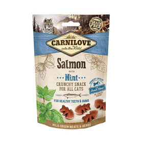 Carnilove Cat Treats - Salmon with Mint 50g