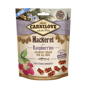 Carnilove Treats - Mackerel with Raspberries 200g