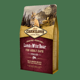 Carnilove Lamb & Wild Boar Adult Cat