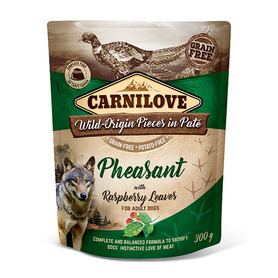 Carnilove Dog Pouch - Pheasant with Raspberry Leaves 300g