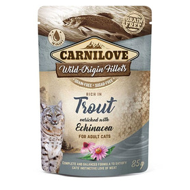 Carnilove Cat Pouch -  Trout with Echinacea 85g