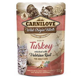 Carnilove Cat Pouch - Turkey with Valerian Root 85g