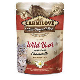 Carnilove Cat Pouch - Wild Boar with Chamomile 85g