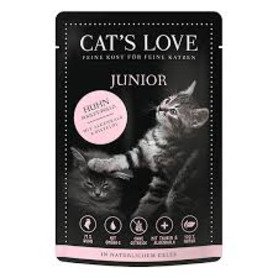 Cat's Love - Wet Cat Pouch - Junior Chicken 85g