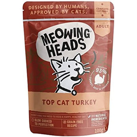 Meowing Heads - Wet Cat Food - Top-Cat Turkey 100g