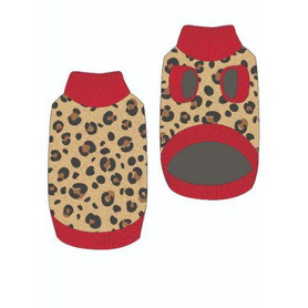 House of Paws Cheetah Knit Jumper